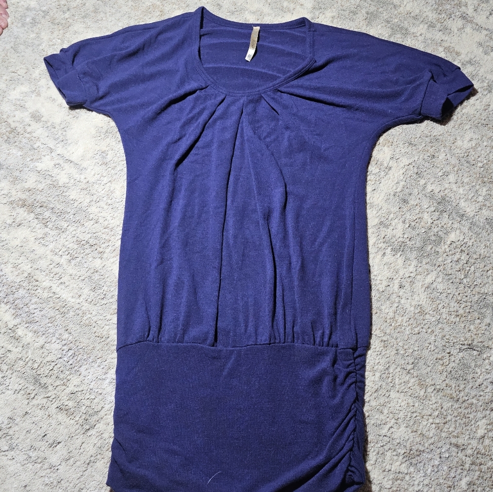 Papaya Women's Mini Dress in Deep Blue